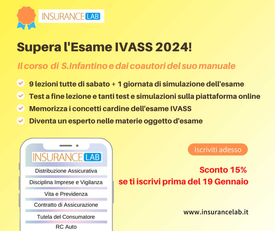 Banner Corso Esame IVASS 2024